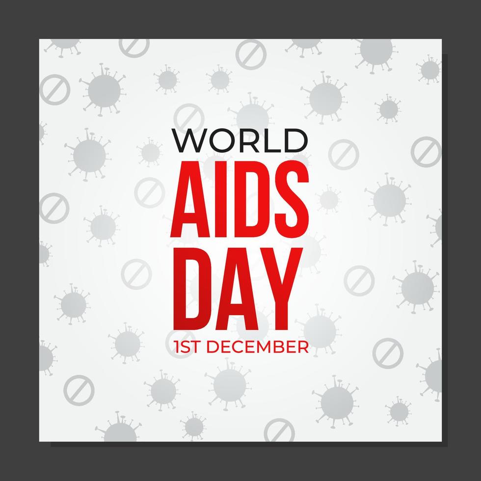 wereld Aids Dag vector