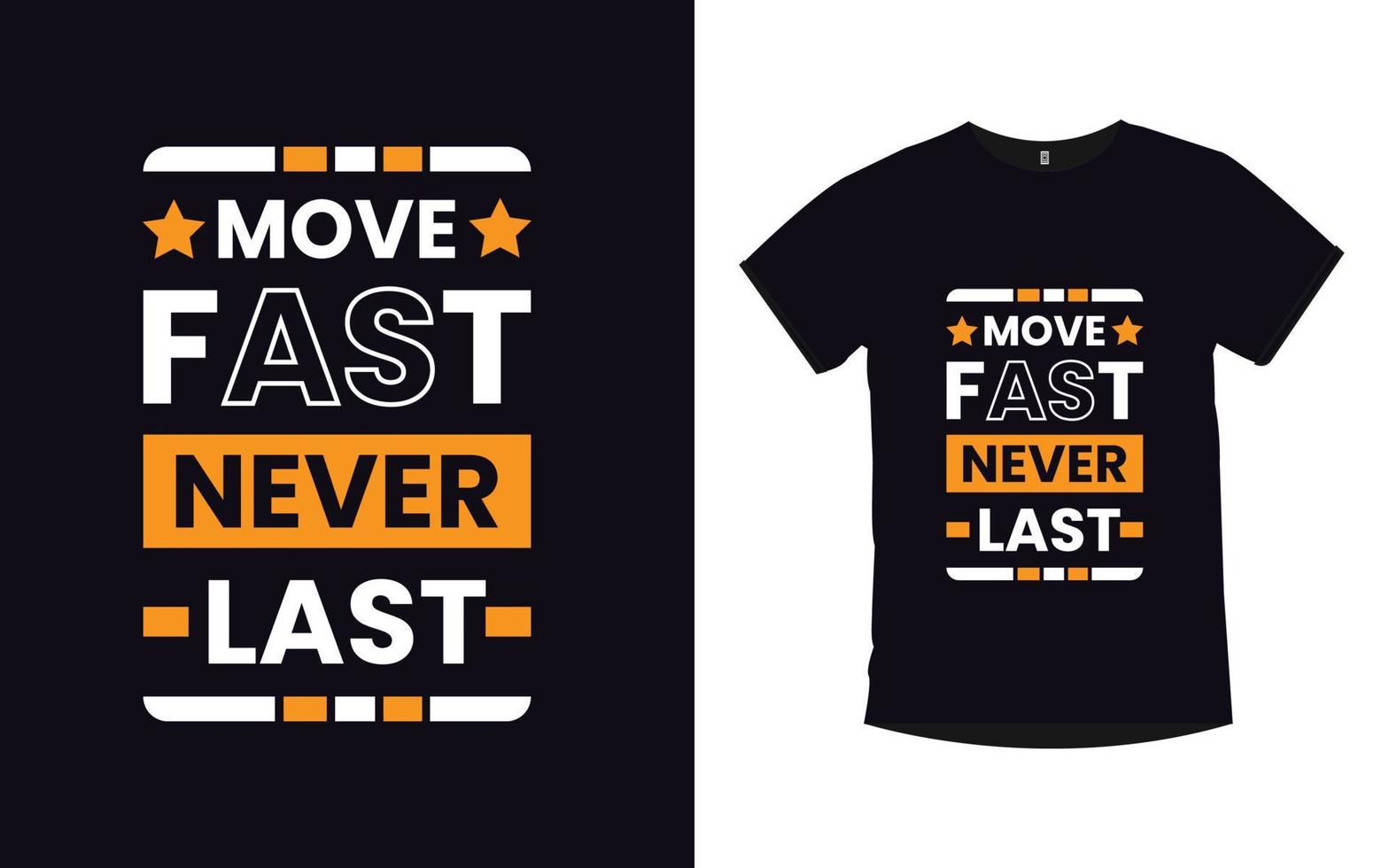 motiverende citaten moderne creatieve typografie t-shirt en mok ontwerp vector