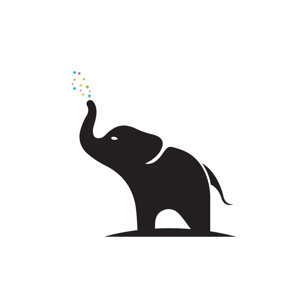 olifant logo sjabloon vector illustratie ontwerp