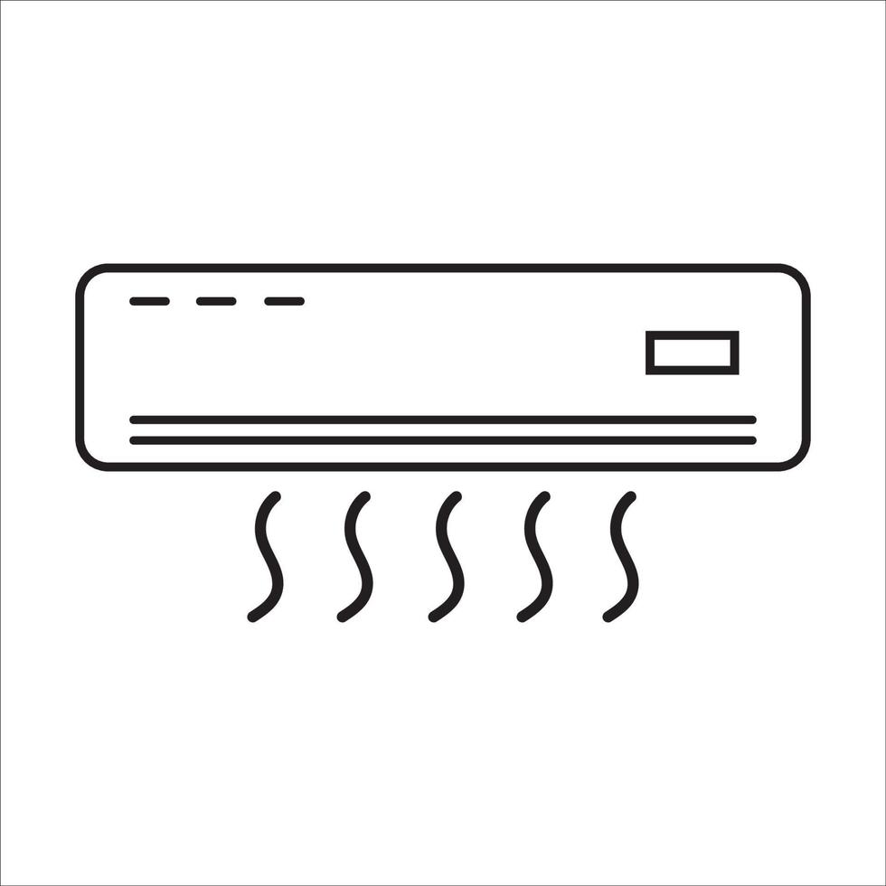 airconditioner pictogram logo vector ontwerp