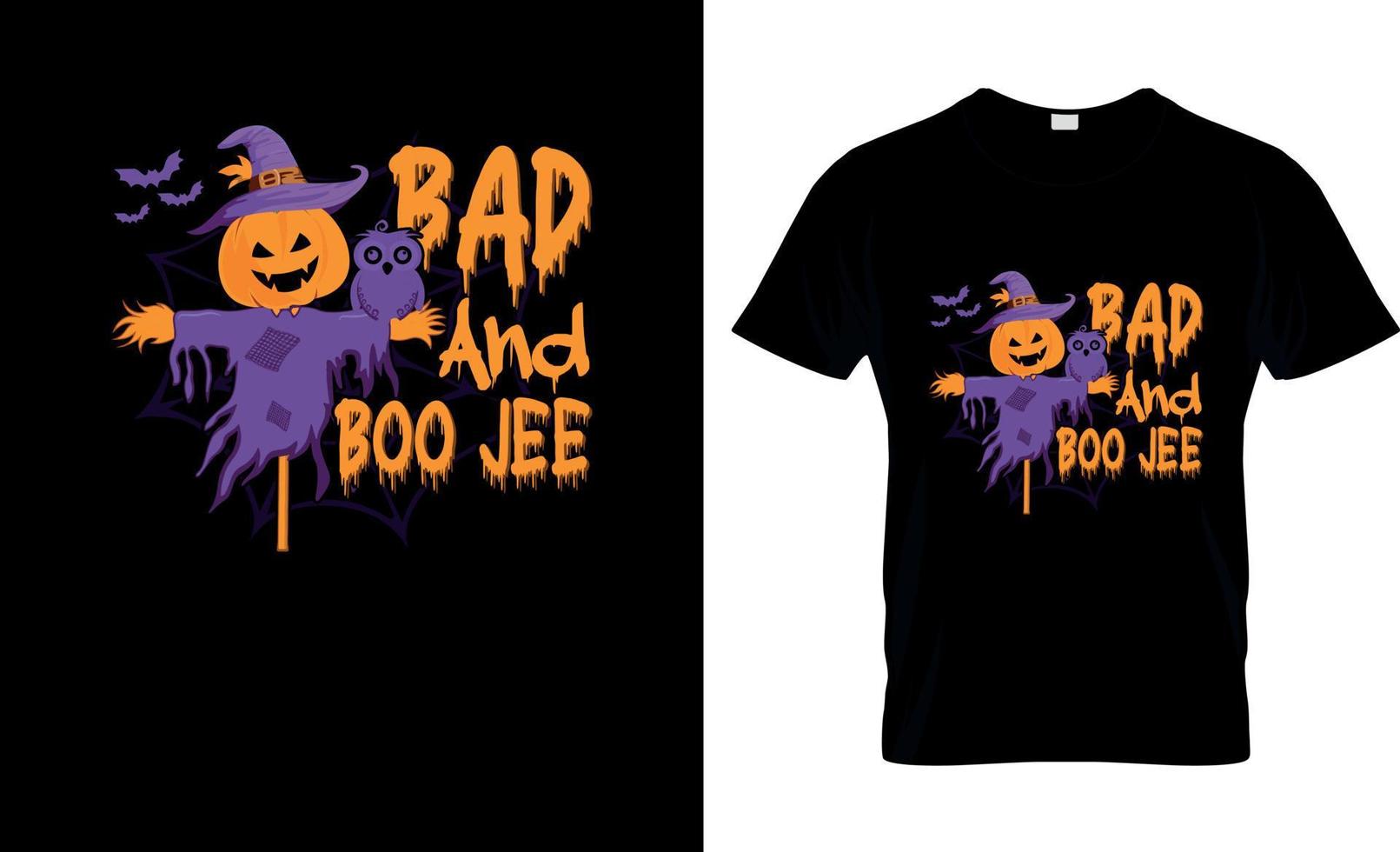 halloween t-shirt ontwerp, halloween t-shirt leuze en kleding ontwerp, halloween typografie, halloween vector, halloween illustratie vector