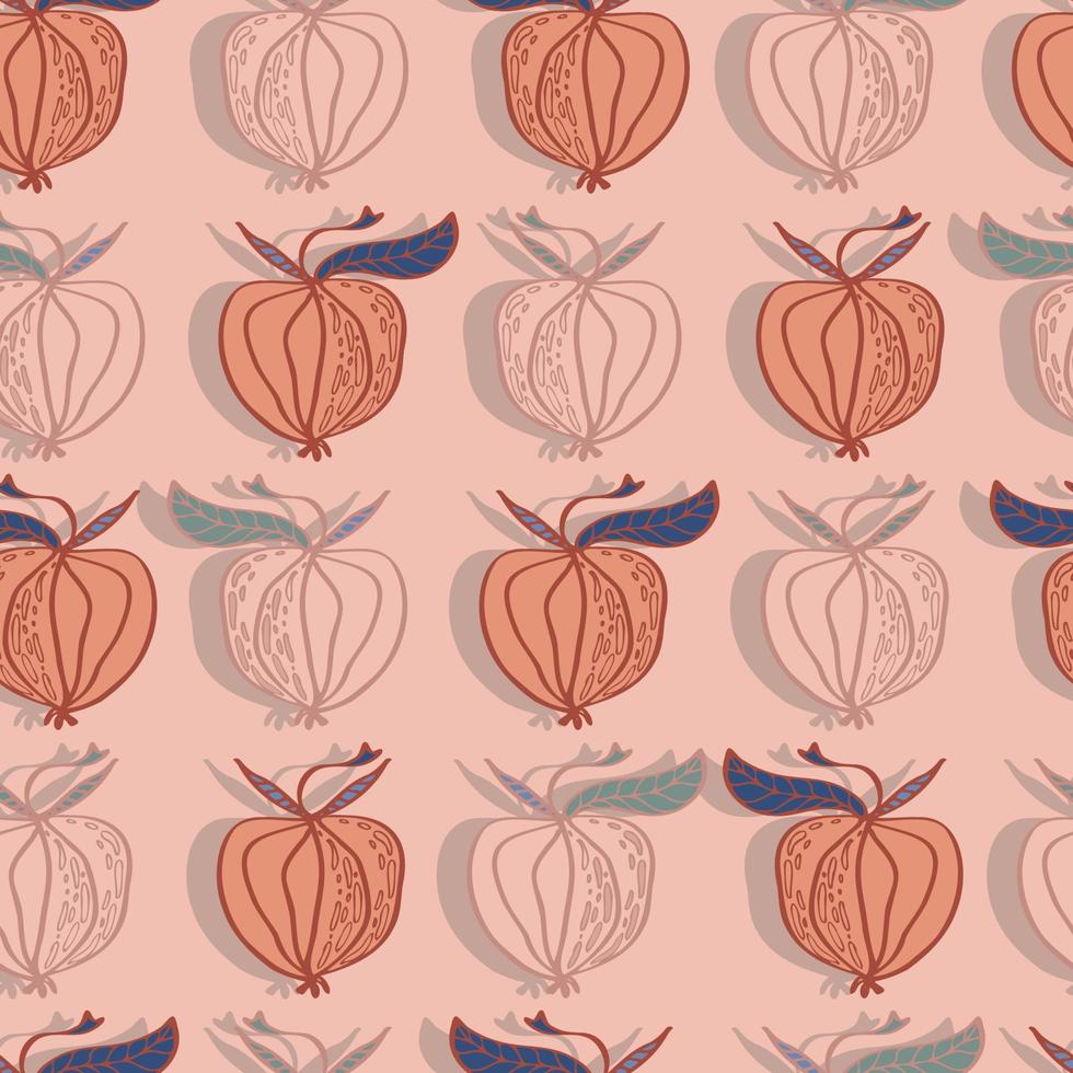 appels fruit vector naadloos patroon