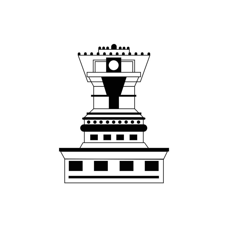 vector tempel icoon