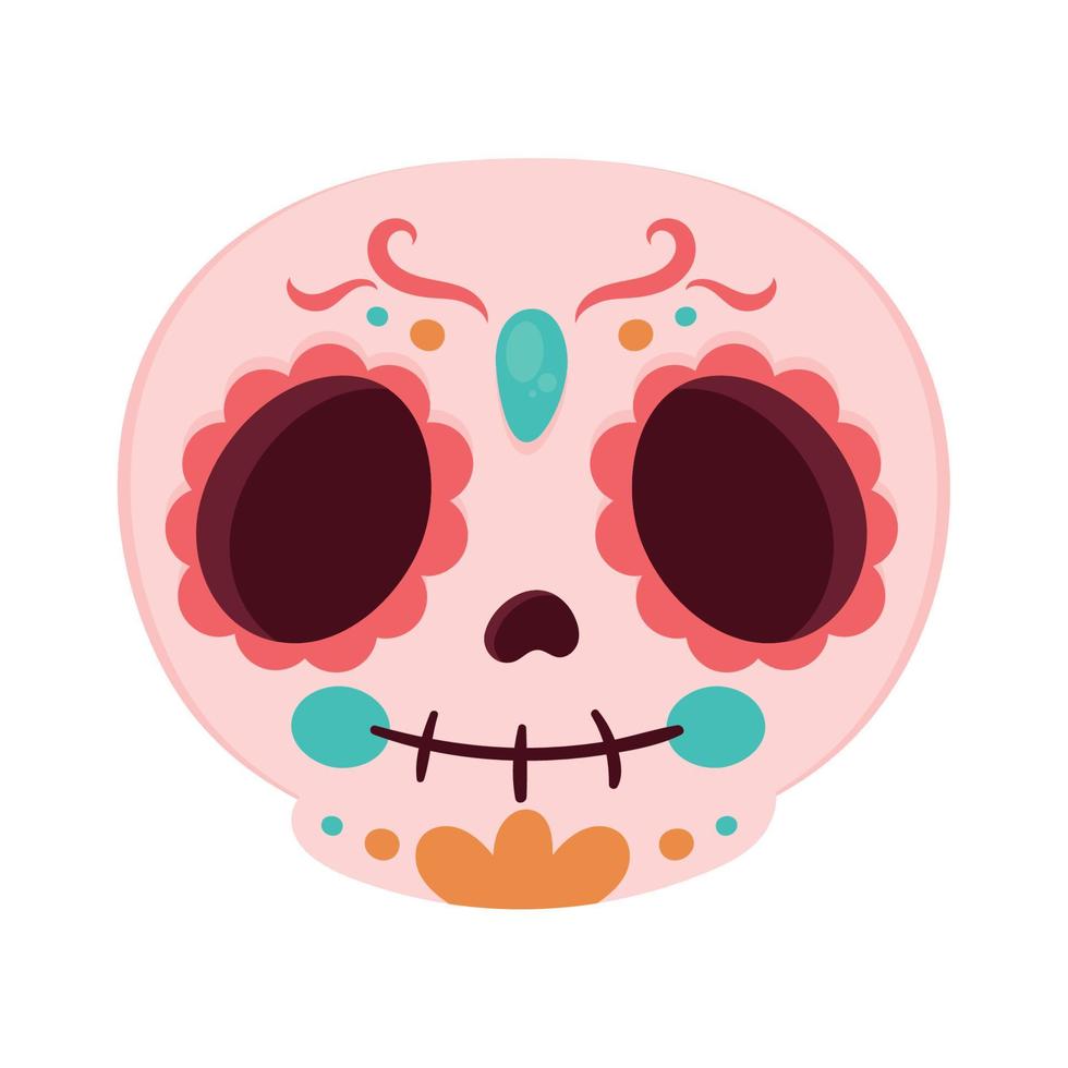 Mexicaans schedel dood vector