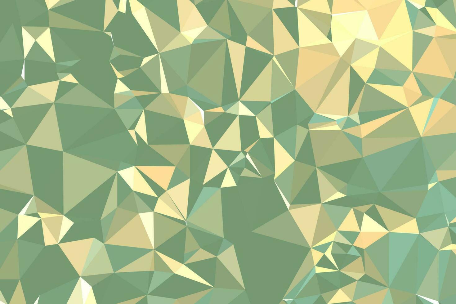 abstract getextureerde groen veelhoekige achtergrond. laag poly meetkundig bestaande van driehoeken van verschillend maten en kleuren. gebruik in ontwerp omslag, presentatie, bedrijf kaart of website. vector