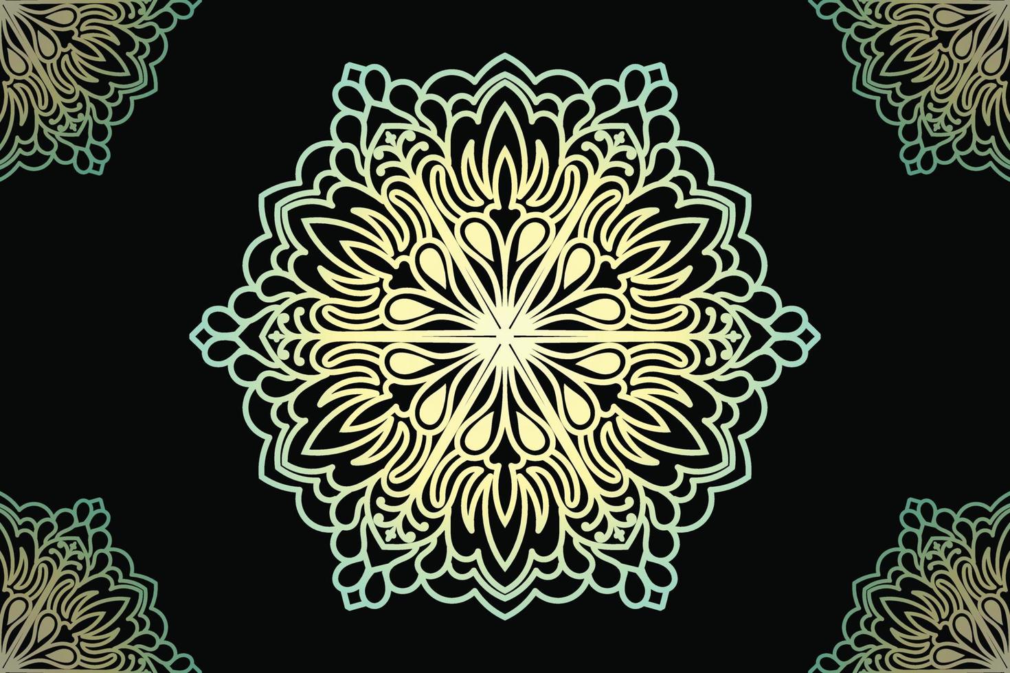 sier- ronde ornament. kant patroon. mandala achtergrond ontwerp. vector