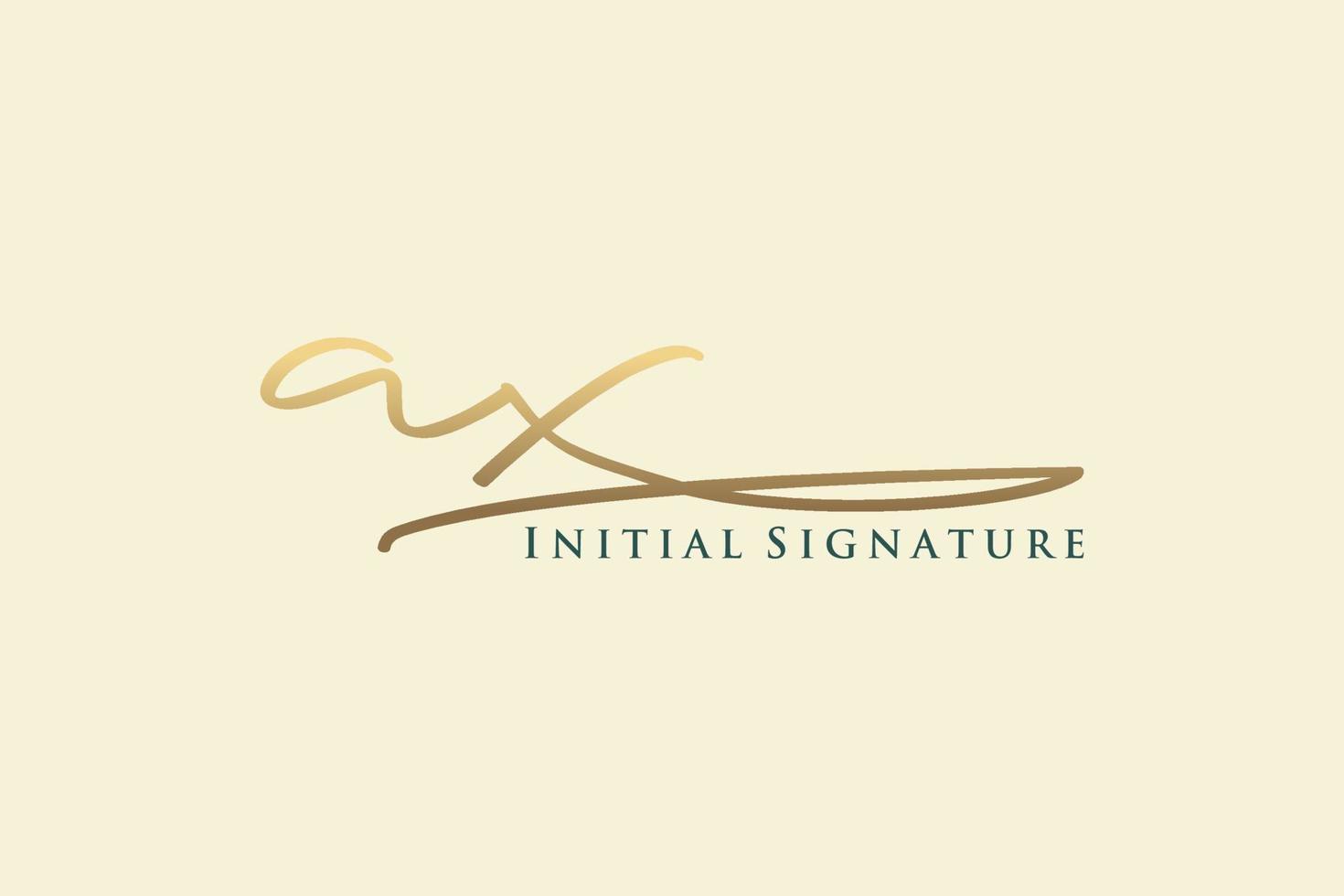 eerste bijl brief handtekening logo sjabloon elegant ontwerp logo. hand- getrokken schoonschrift belettering vector illustratie.