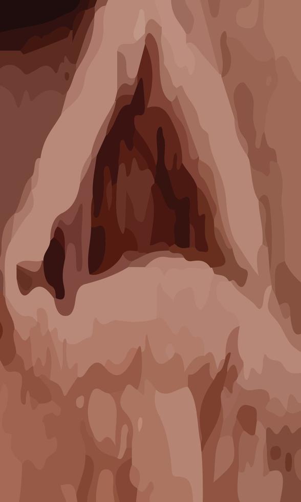 esthetisch bruin abstract achtergrond. divers vormen en uniek composities. geschikt voor posters en banners vector