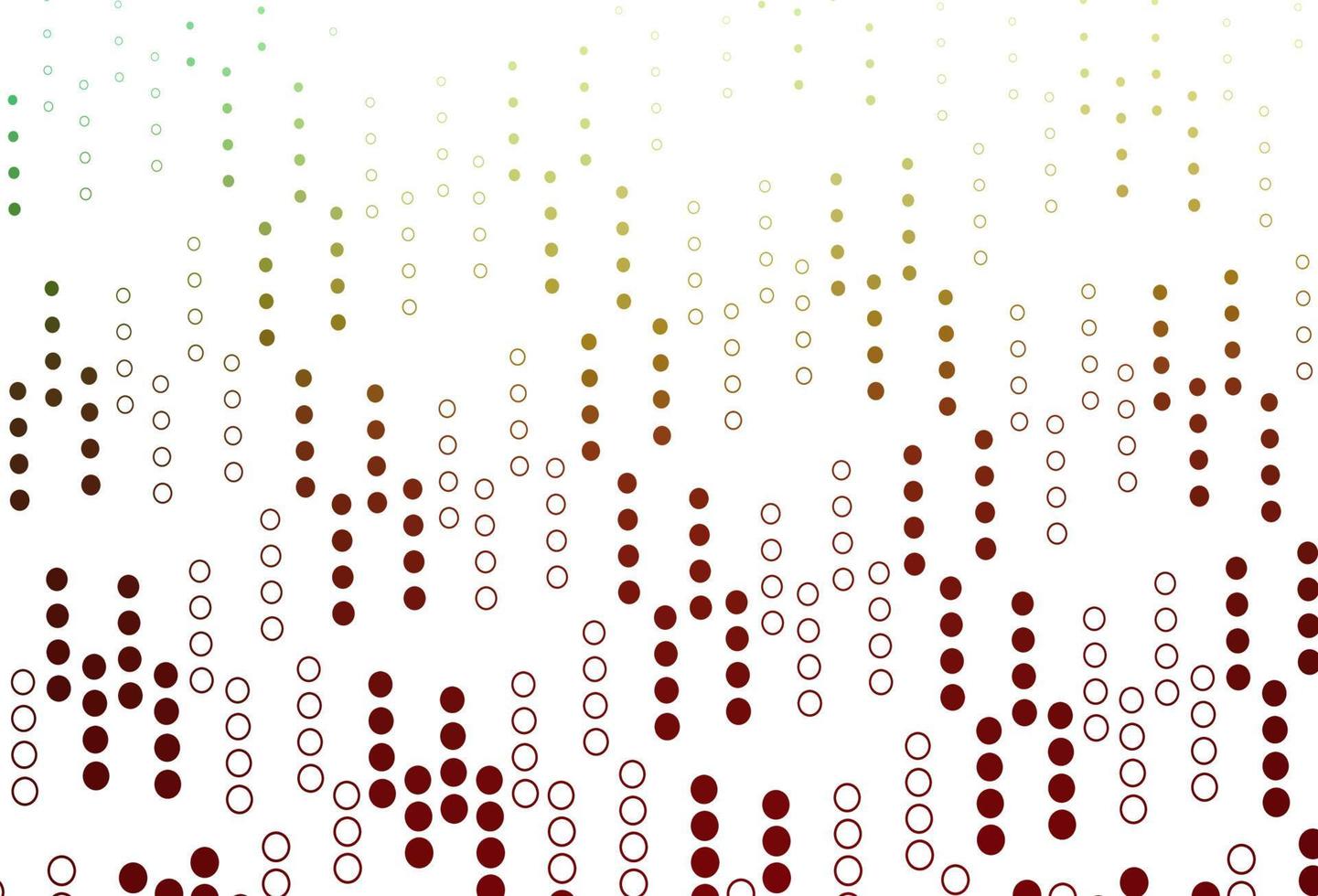 lichtgroene, rode vectortextuur met schijven. vector