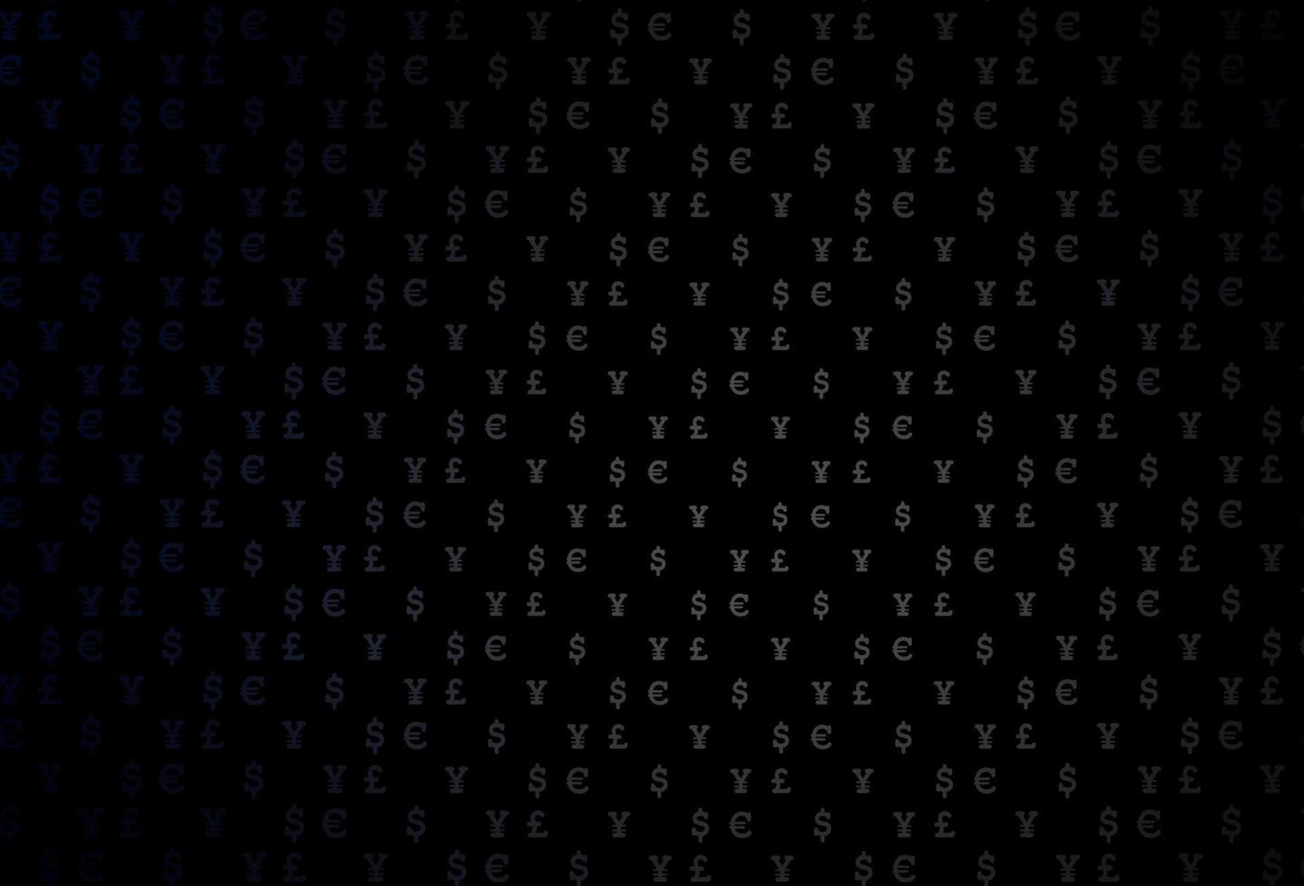 donker zwart vector lay-out met bank symbolen.