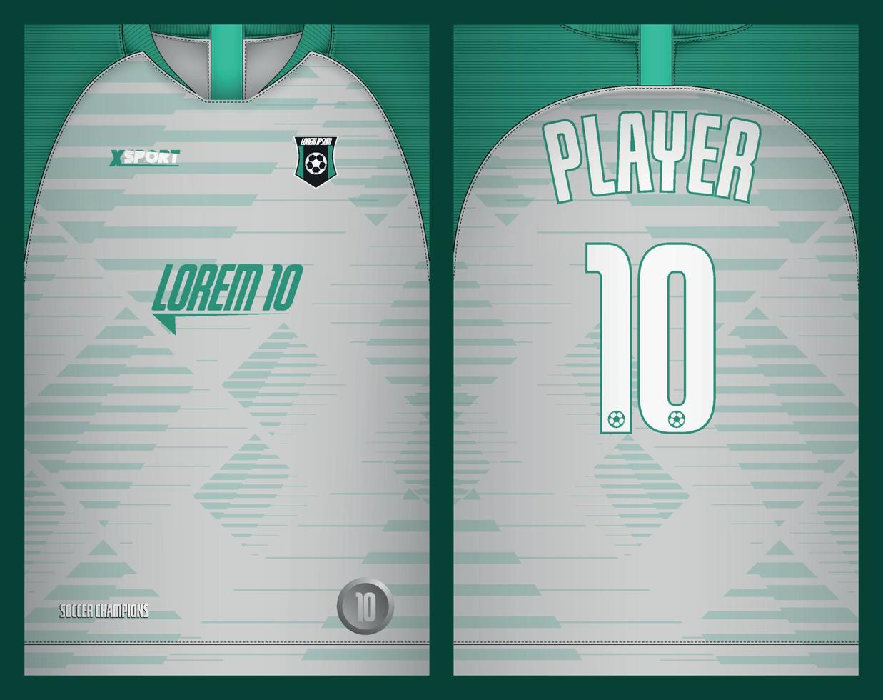 voetbal Jersey ontwerp voor sublimatie, sport t overhemd ontwerp vector