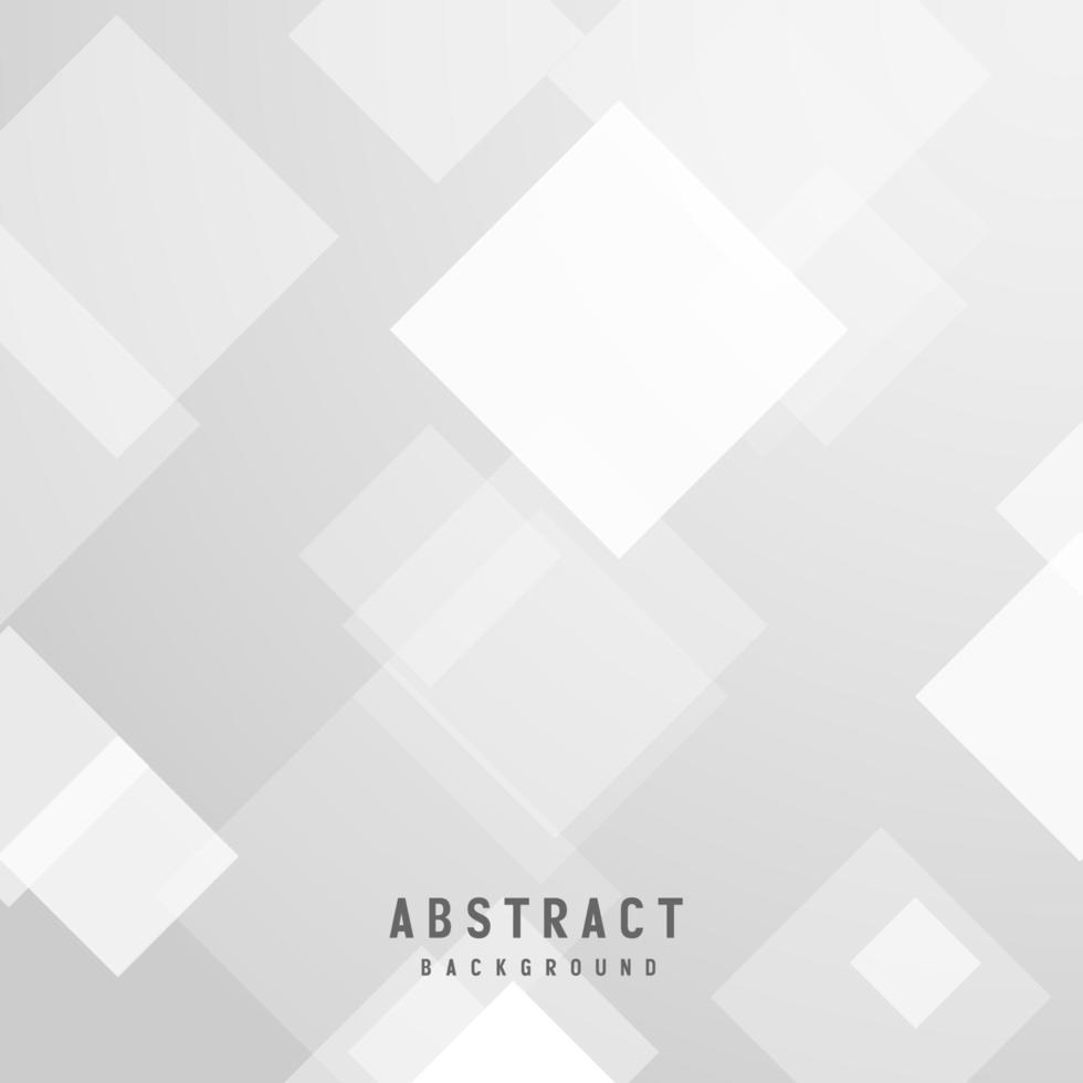 abstract wit en grijs kleur achtergrond met meetkundig vorm geven aan. vector illustratie.