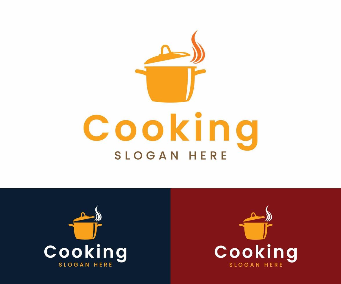 Koken logo ontwerp vector sjabloon