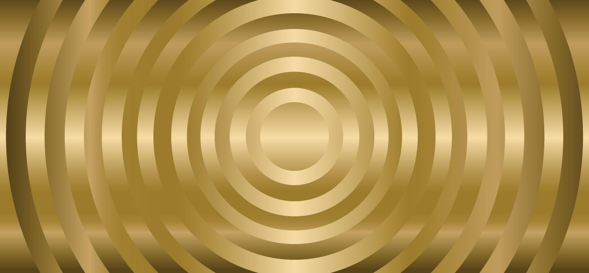abstract gouden cirkel achtergrond vector