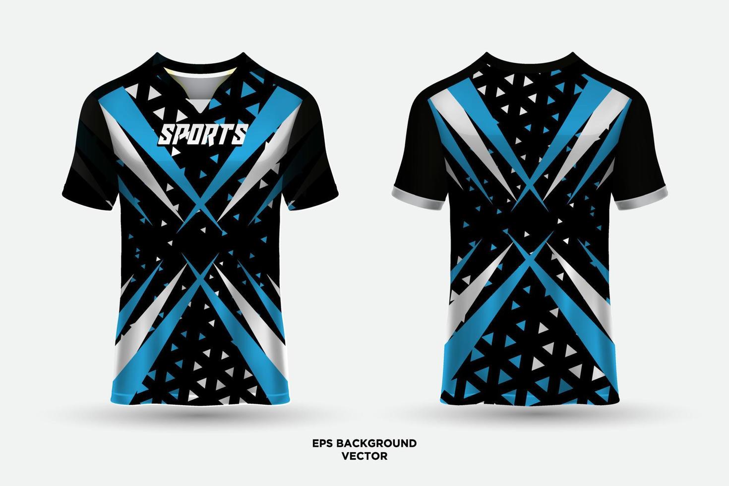 geweldig ontwerp Jersey geschikt voor racen, voetbal, gamen, e sport- en wielersport. vector