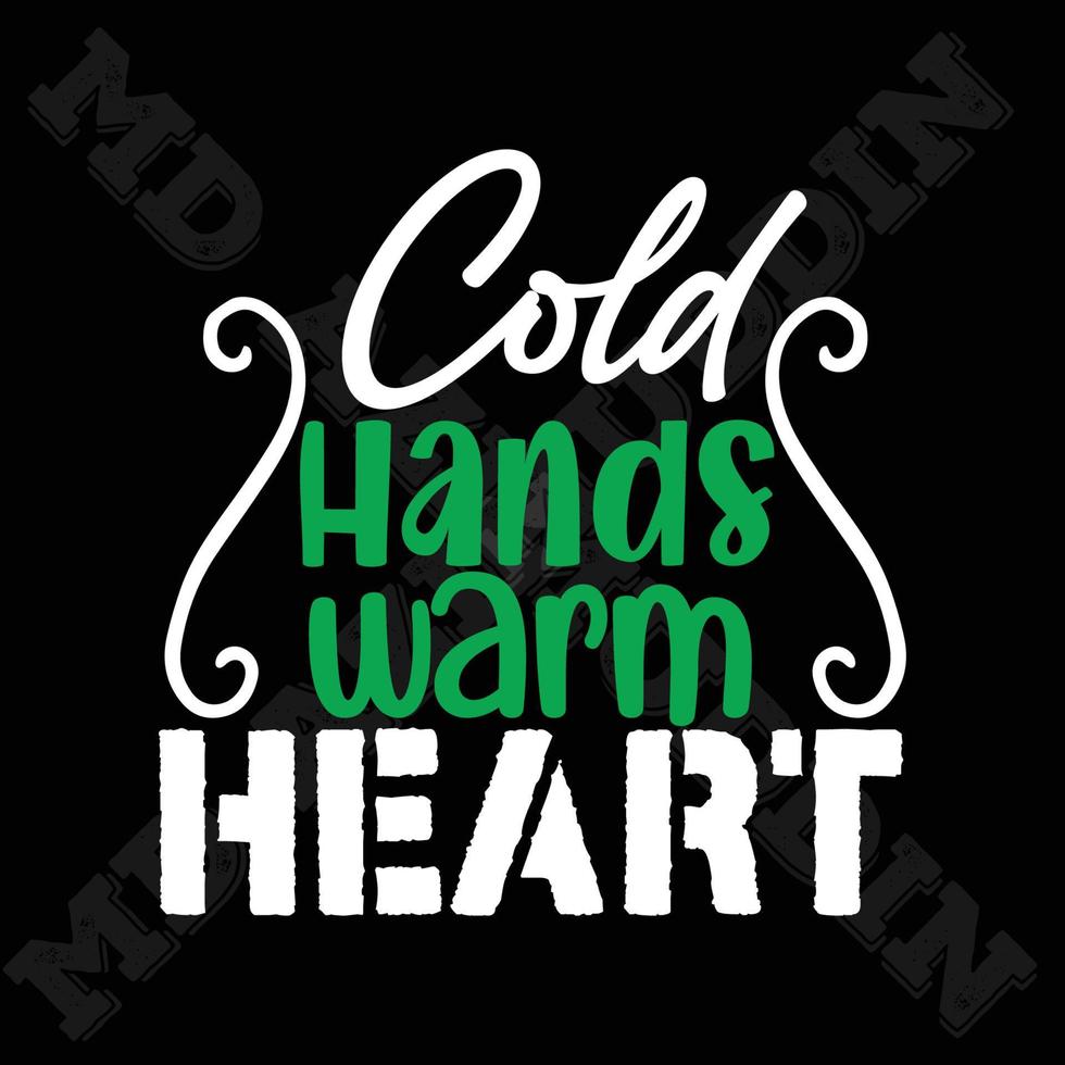 verkoudheid handen, warm hart vector