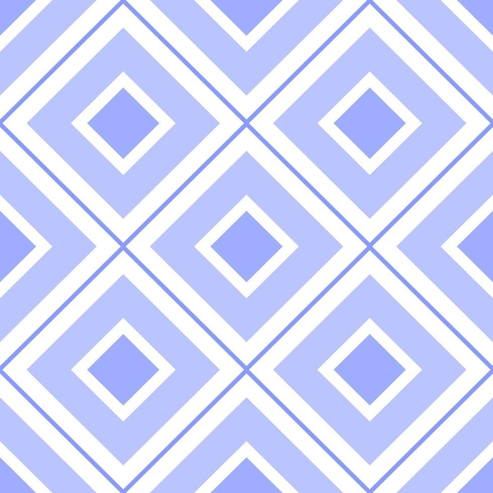 naadloos blauw vector meetkundig plein patroon. vector ruit eindeloos illustratie. wijnoogst patroon.