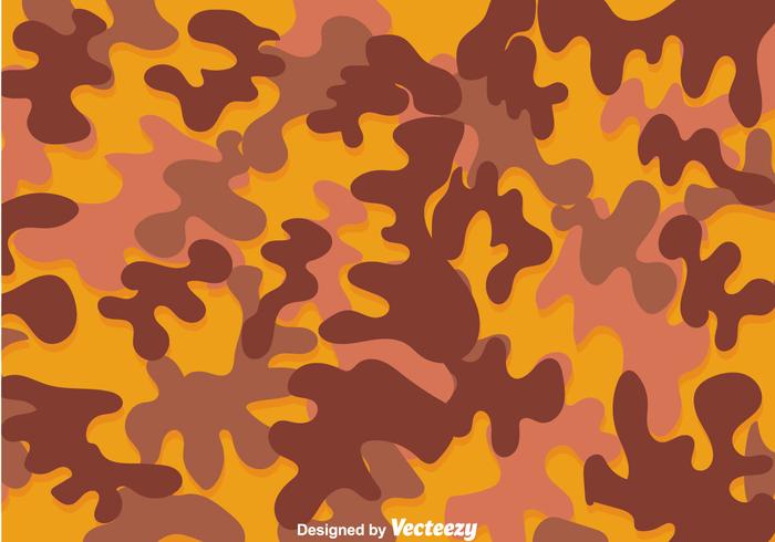 Herfst camouflage patroon vector