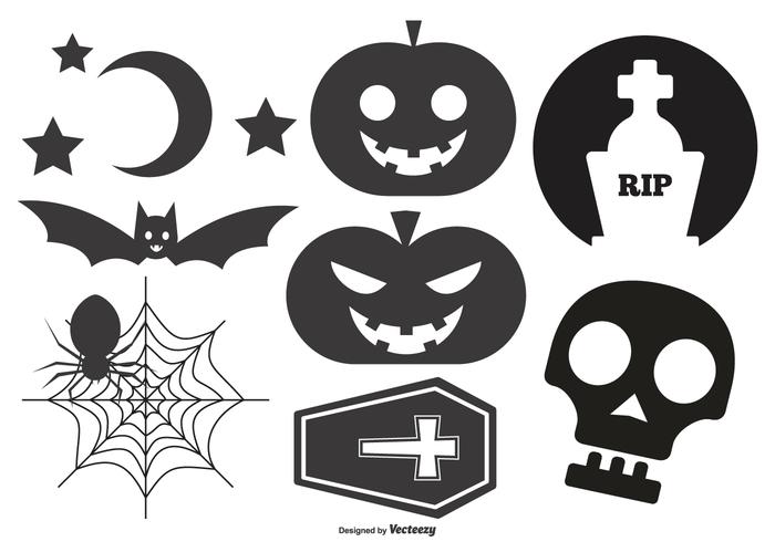 Halloween Vectorvormen vector