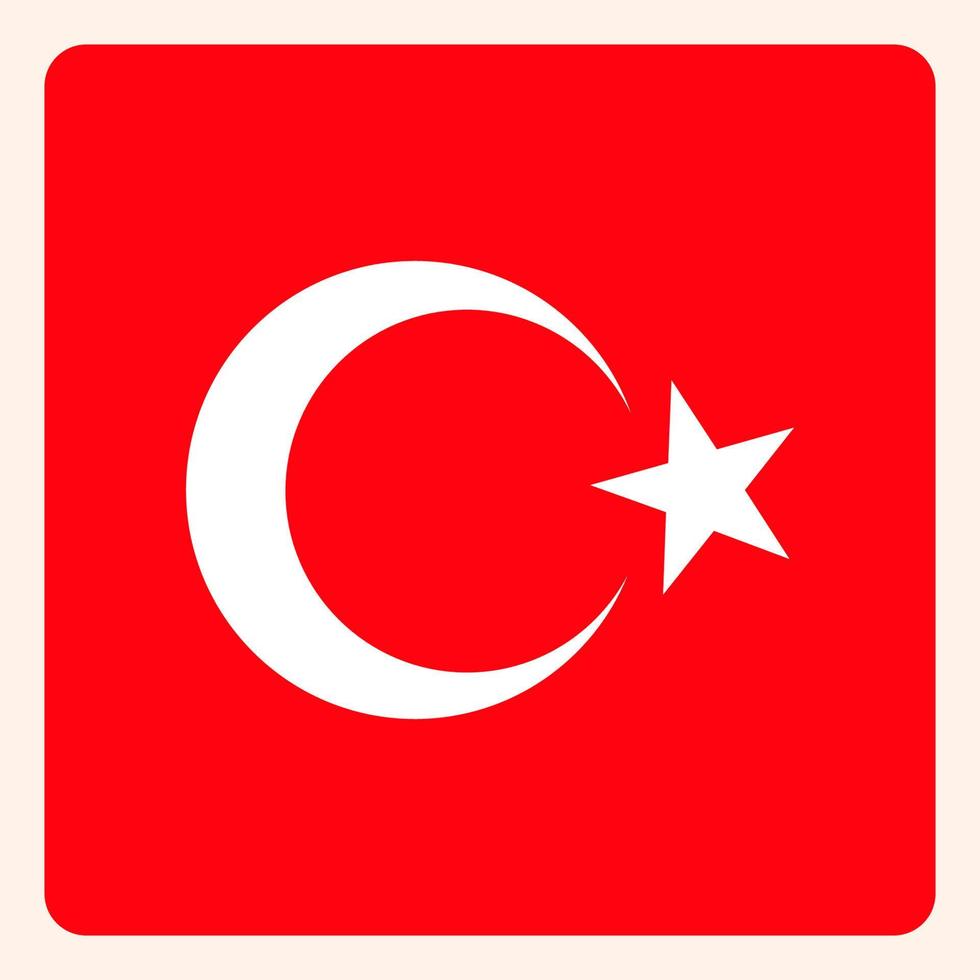Tunesië plein vlag knop, sociaal media communicatie teken, bedrijf icoon. vector