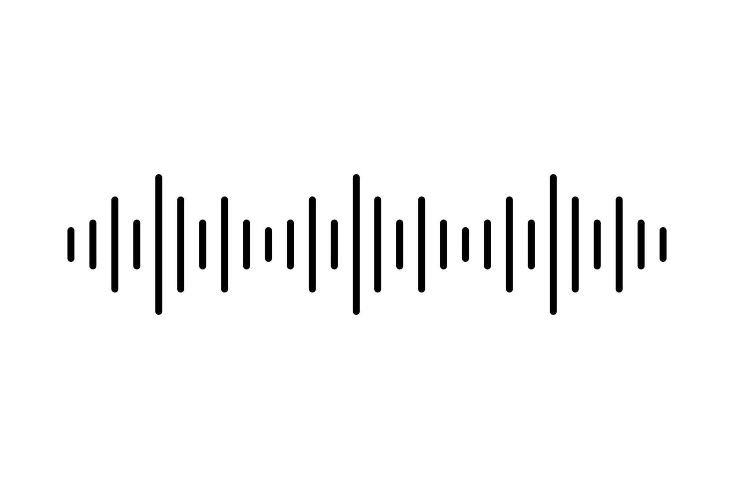 geluid Golf muziek- volume icoon symbool voor logo, appjes, pictogram, website of grafisch ontwerp element. vector illustratie