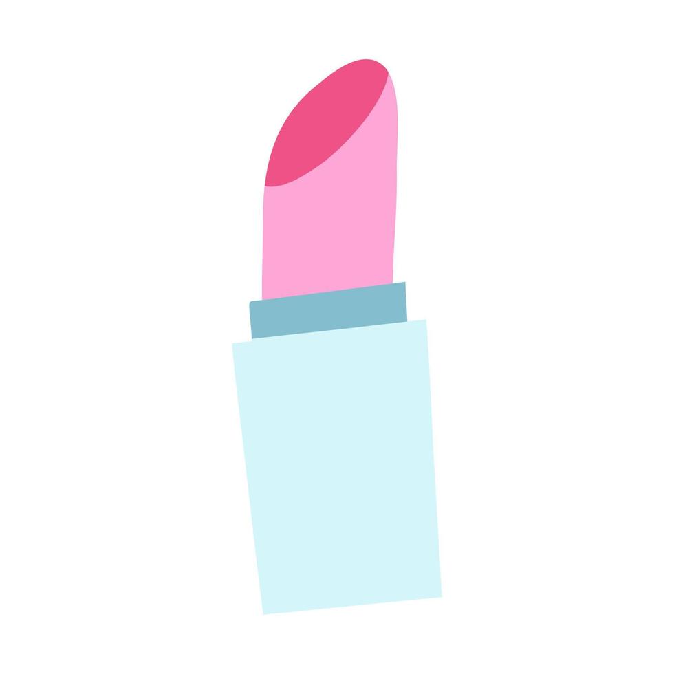 lippenstift icoon in tekenfilm vlak stijl. vector illustratie van cosmetica, bedenken item voor mode afdrukken, web ontwerp, kaart, folder