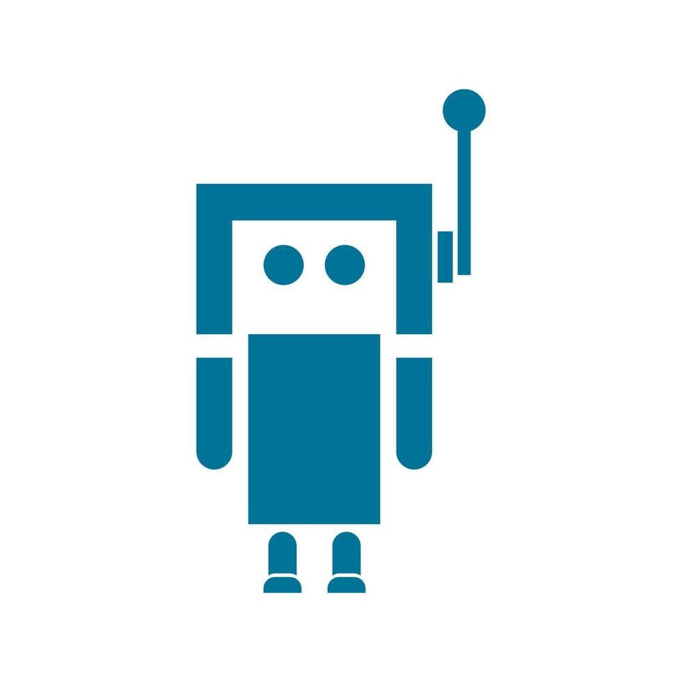 robot icoon vector illustratie