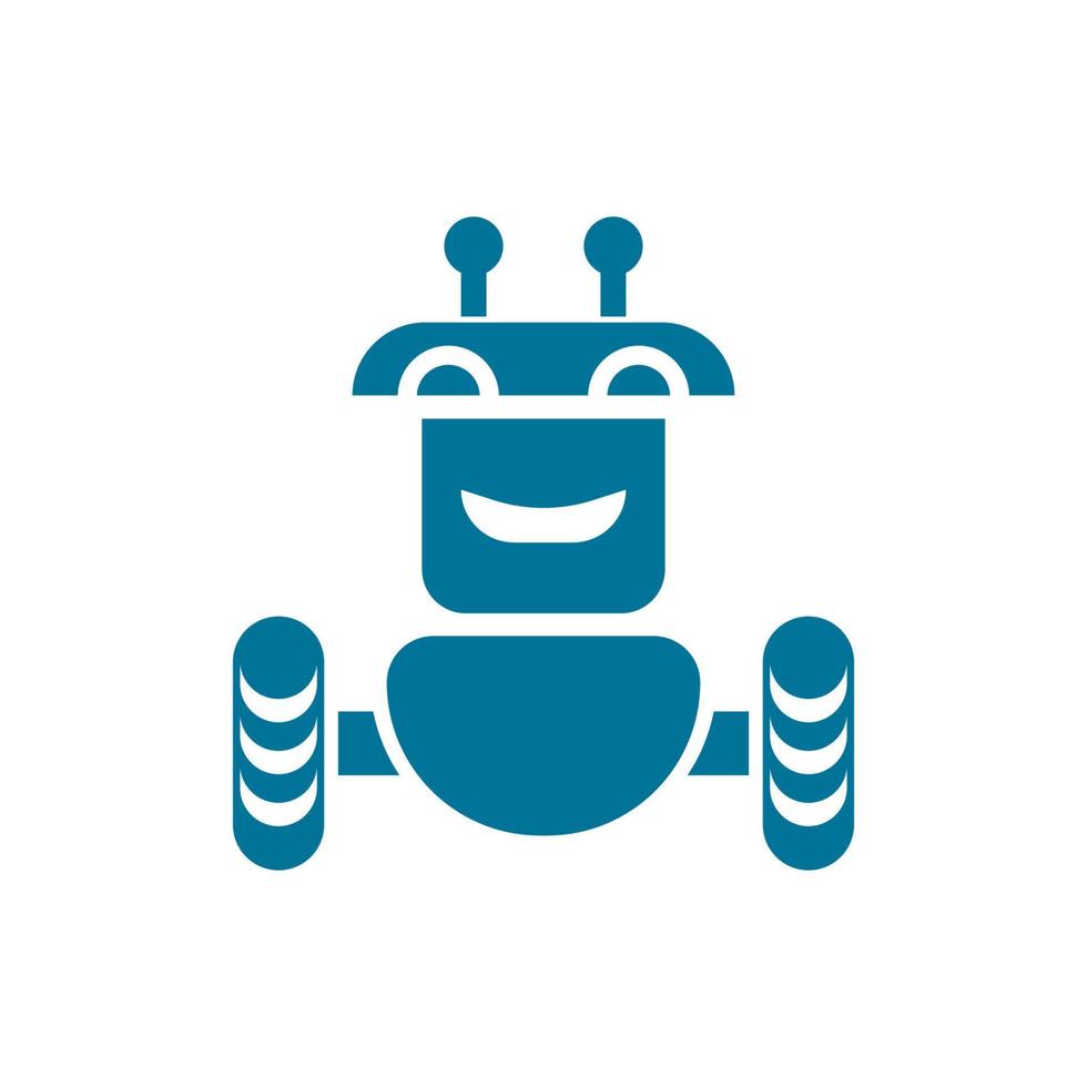 robot icoon vector illustratie