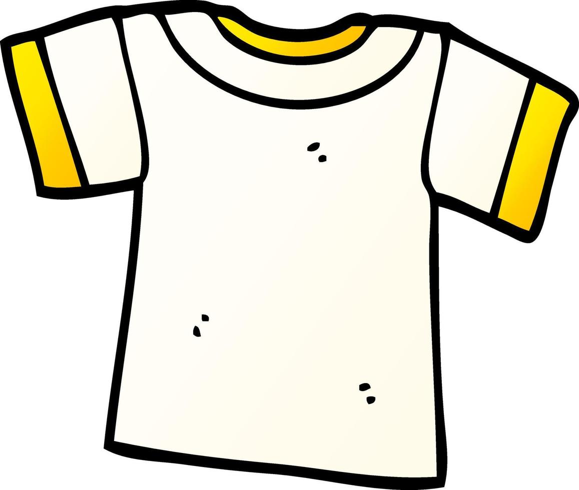 cartoon doodle t-shirt vector