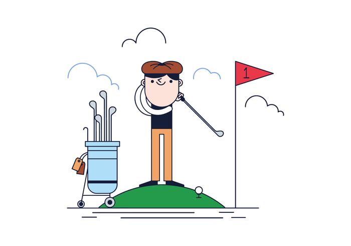 Gratis Golf Vector