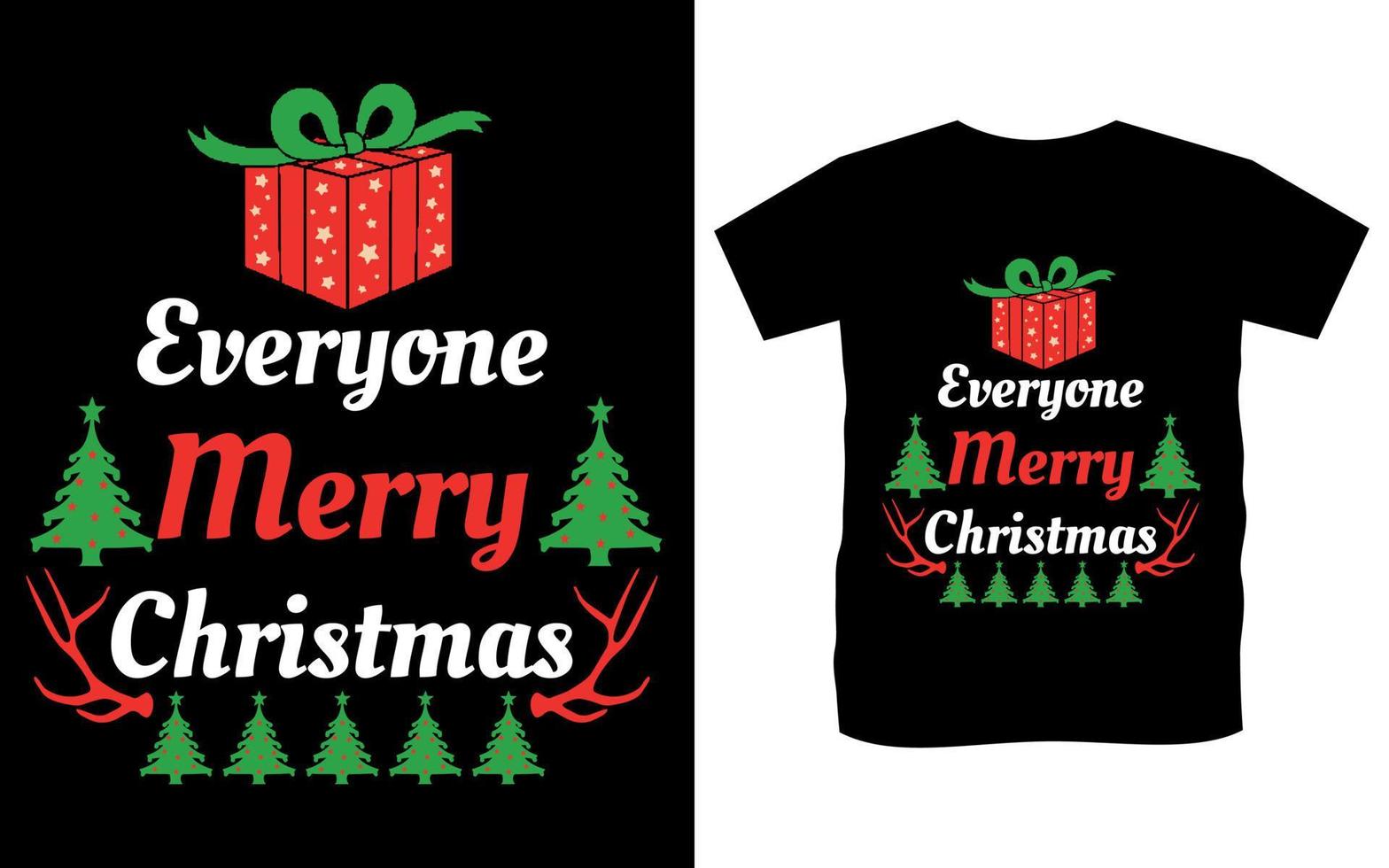 vrolijk Kerstmis typografie vector t-shirt ontwerp.kerst bomen shirt, overhemden voor kerstmis, schattig vrolijk Kerstmis overhemden, Kerstmis overhemden voor Dames, Kerstmis tee, Kerstmis t-shirt