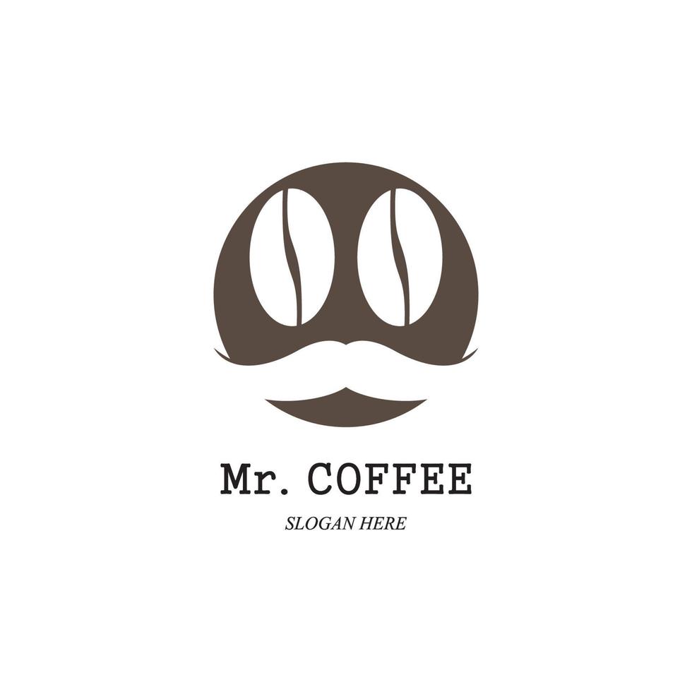 koffiekopje logo sjabloon vector