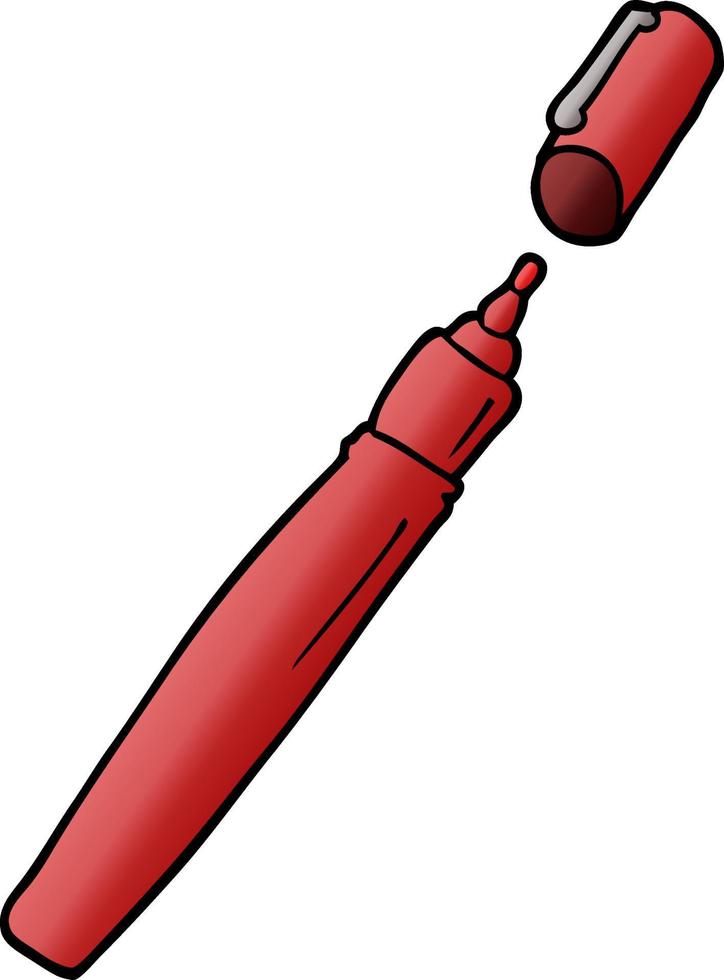 tekenfilm tekening pen vector