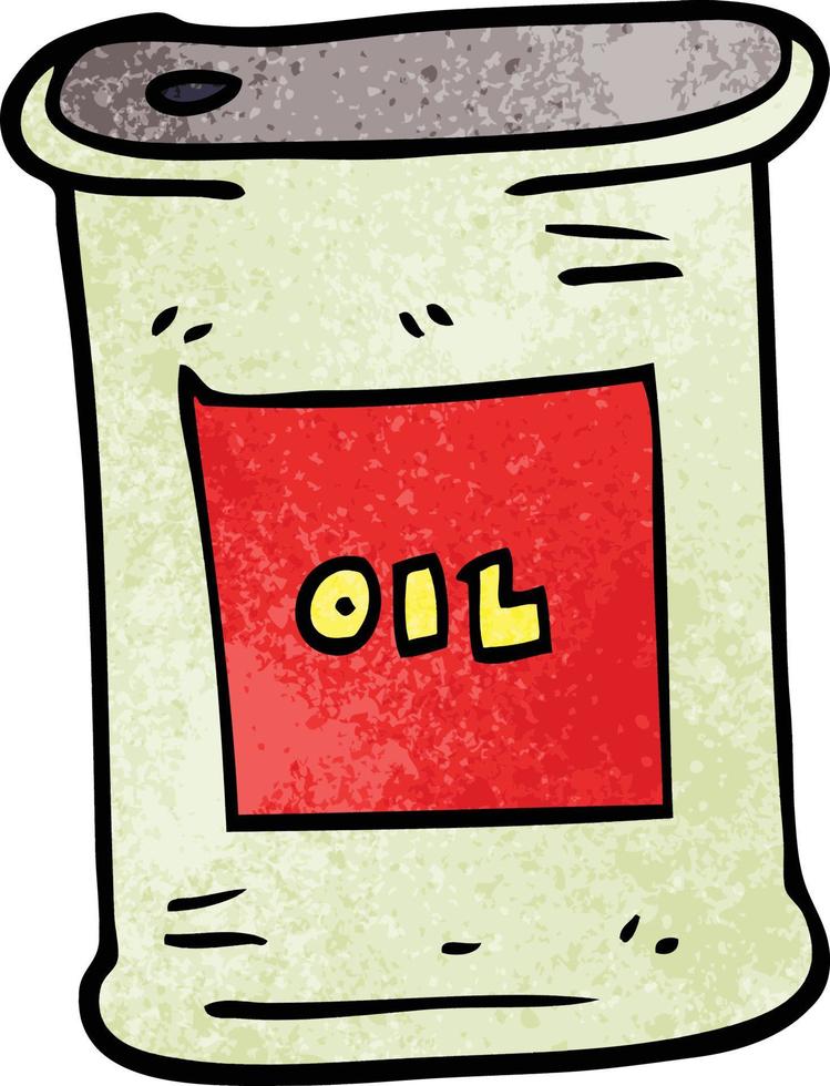 tekenfilm tekening olijf- olie vector