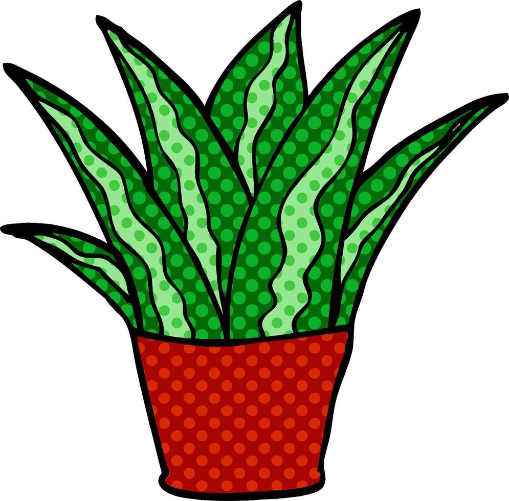 cartoon doodle kamerplant vector