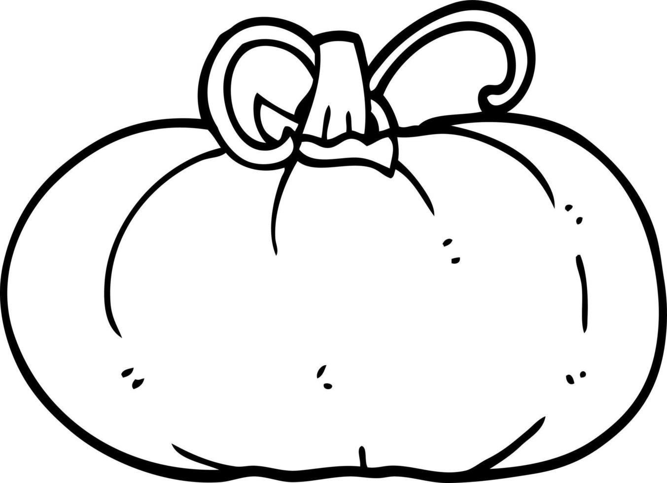 lijn tekening tekenfilm winter squash vector