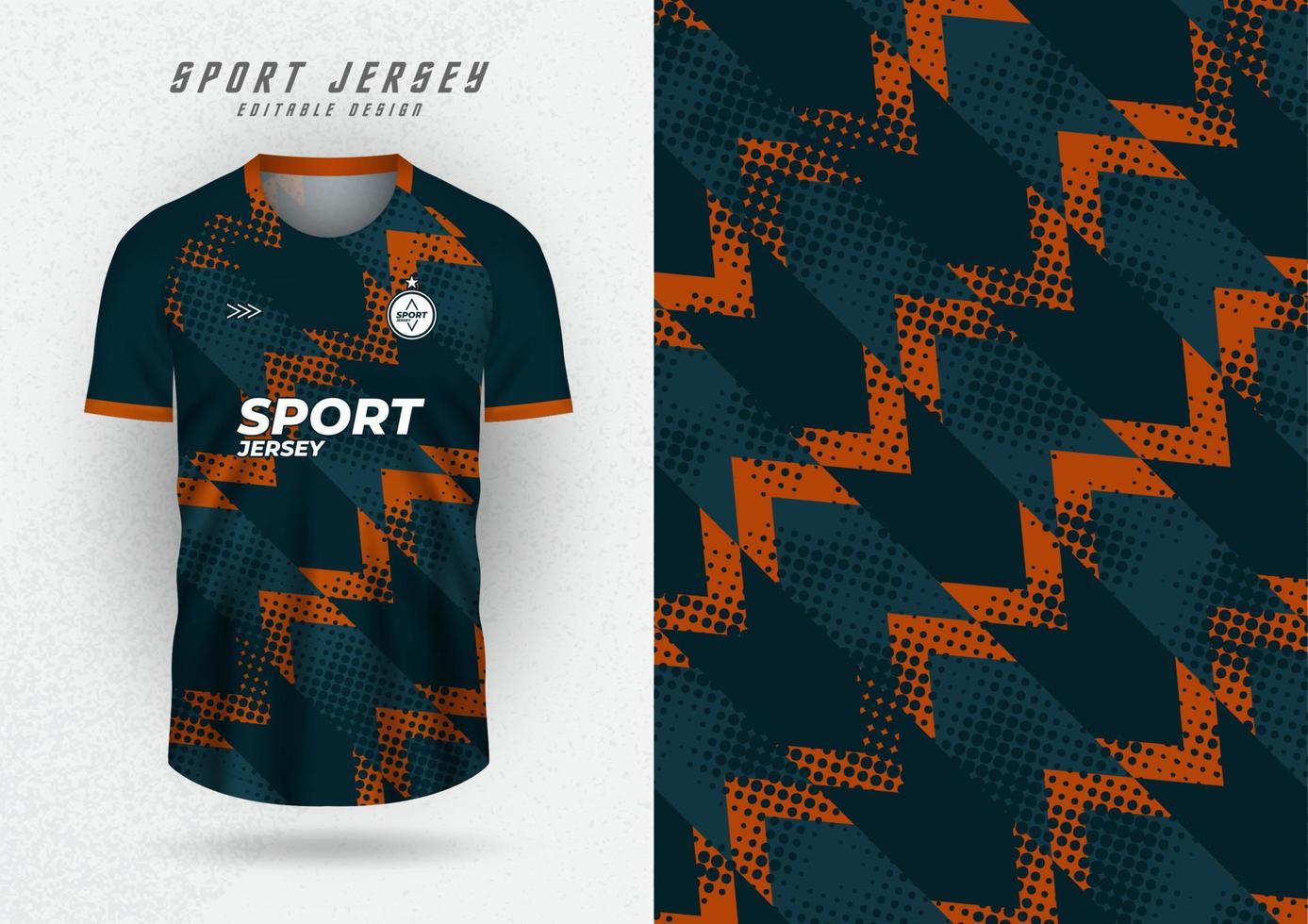 achtergrond mockup voor sport shirt, training shirt, rennen shirt, zwart grijs en oranje. vector