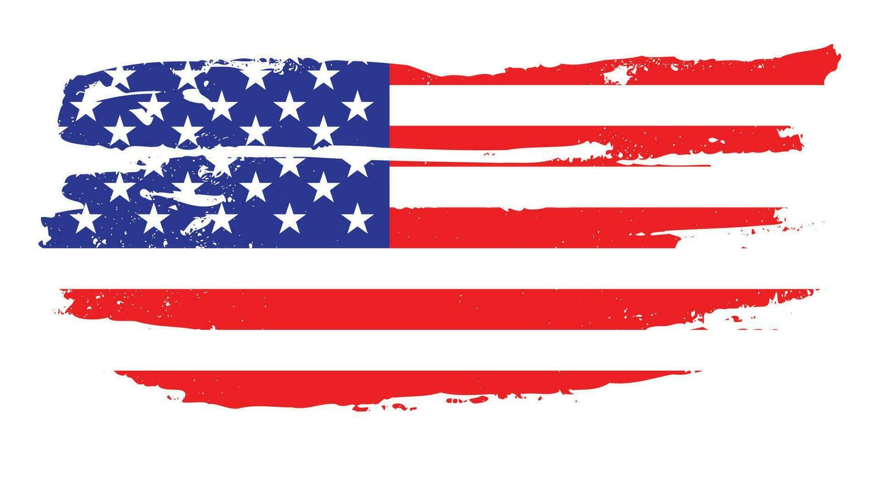 grunge Amerikaans vlag ontwerp vector