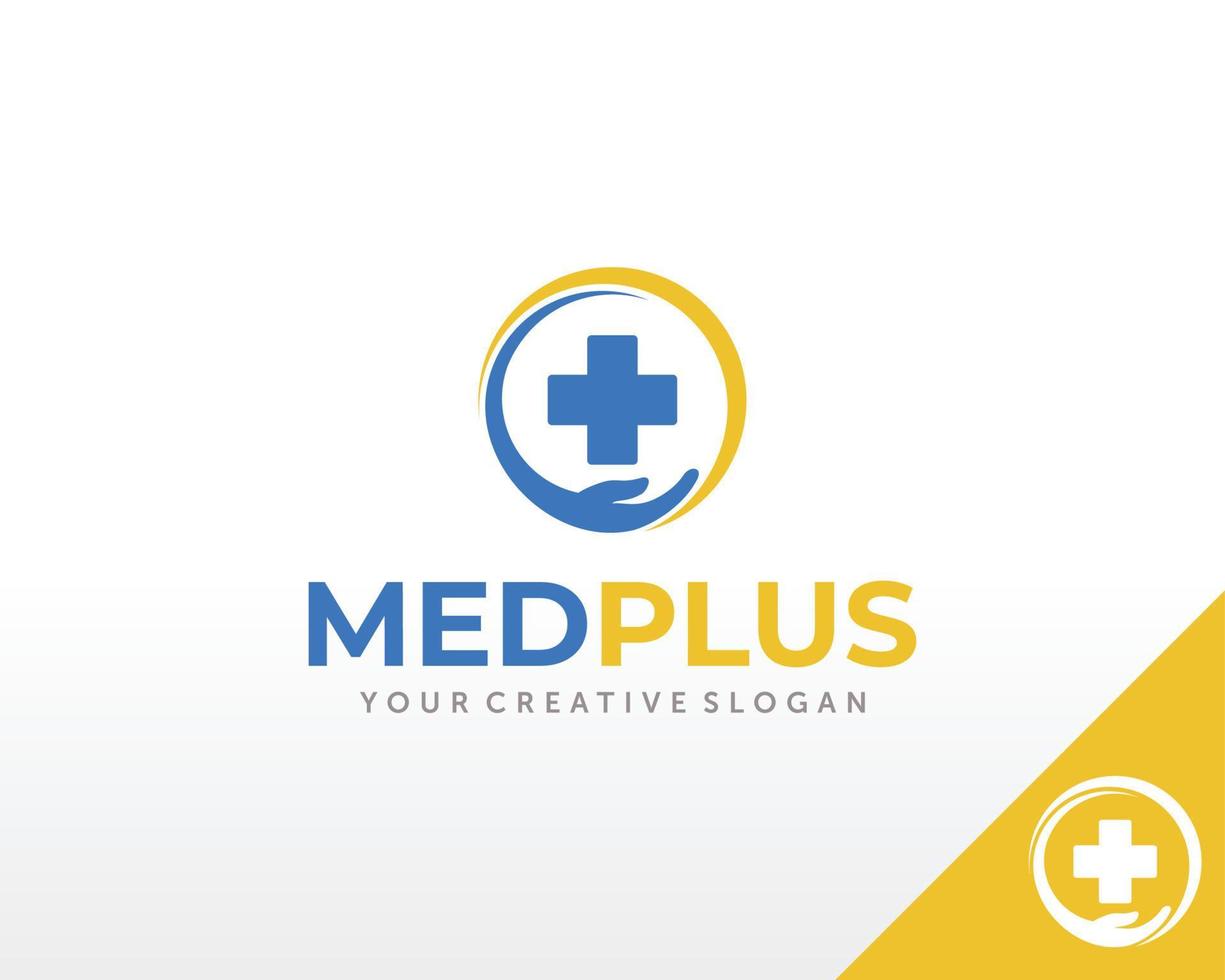 online dokter logo. gezondheidszorg en medisch logo ontwerp vector