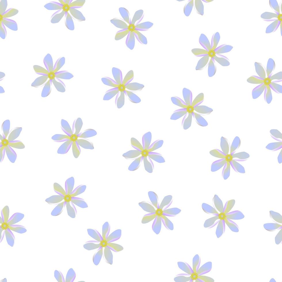 naadloze patroon bloemen vector