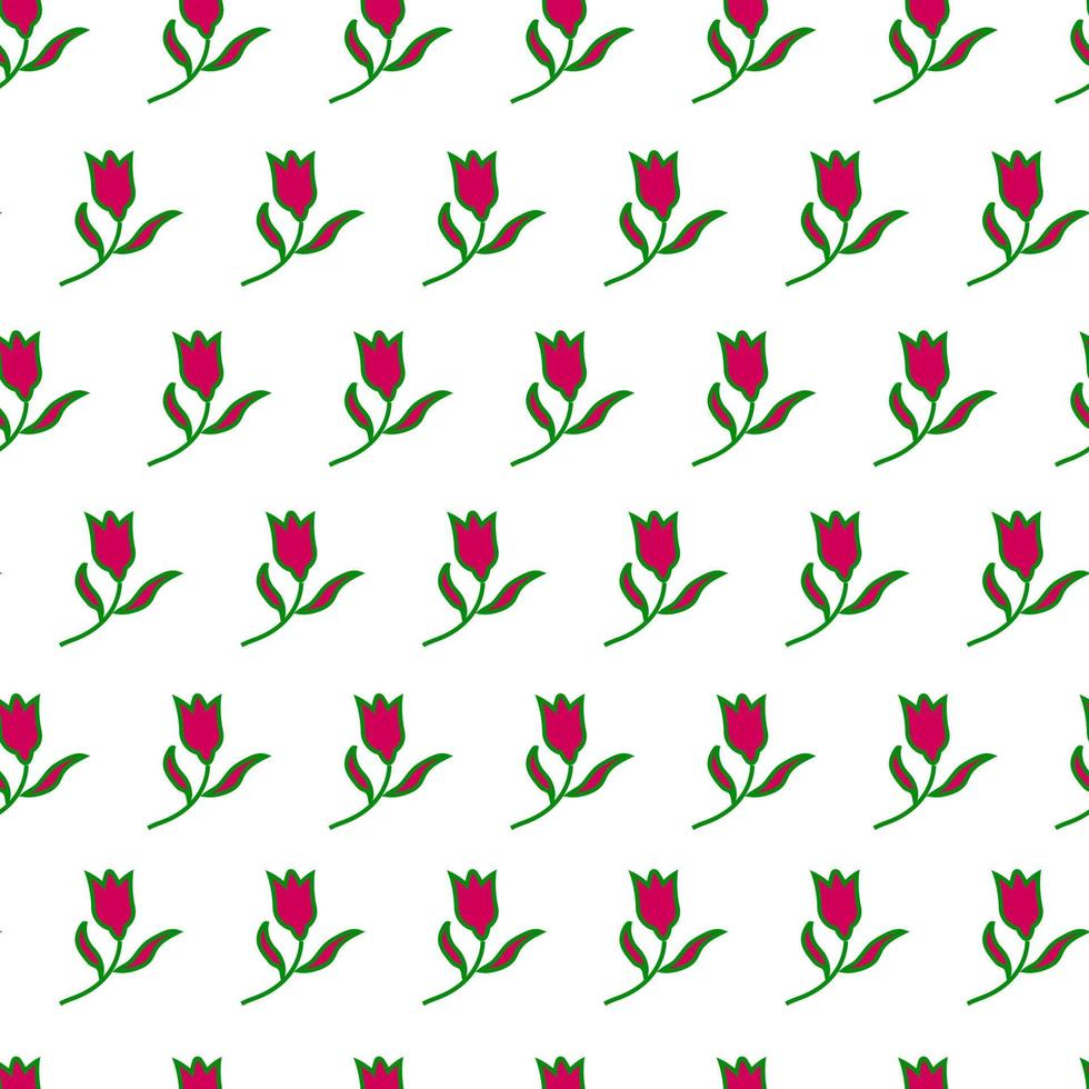 naadloze patroon bloemen vector