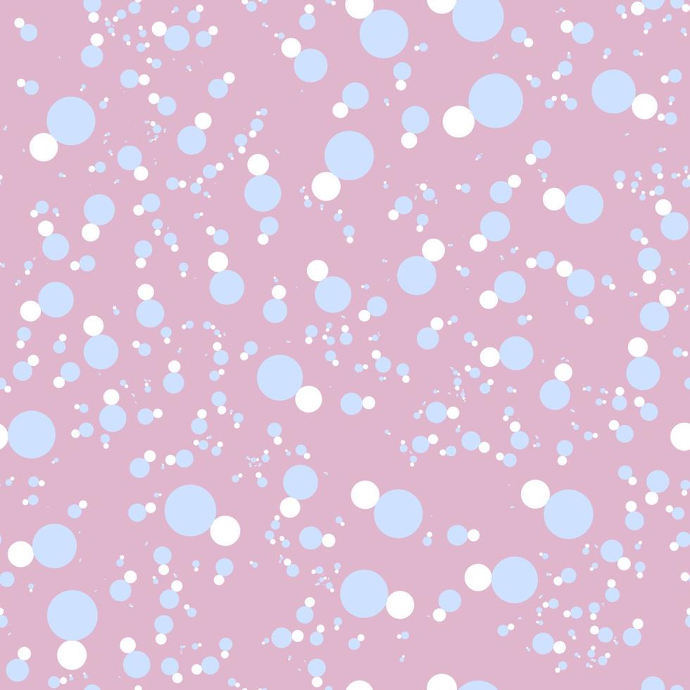 lente en zomer naadloze patroon, veelkleurige polka dot stof, behang, vector. vector