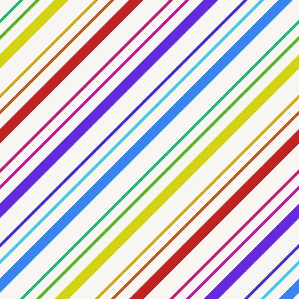 naadloze kleurrijke diagonale strepen patroon vector