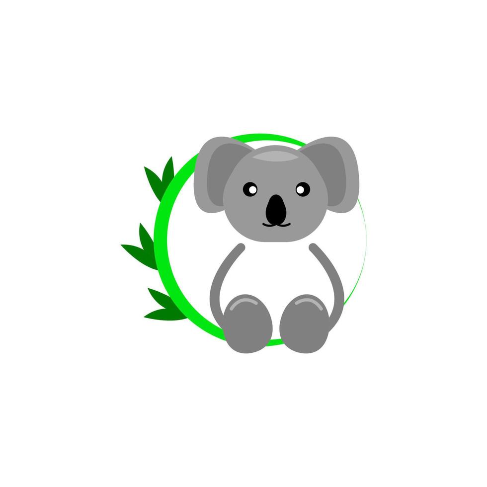 koala icoon illustratie vector