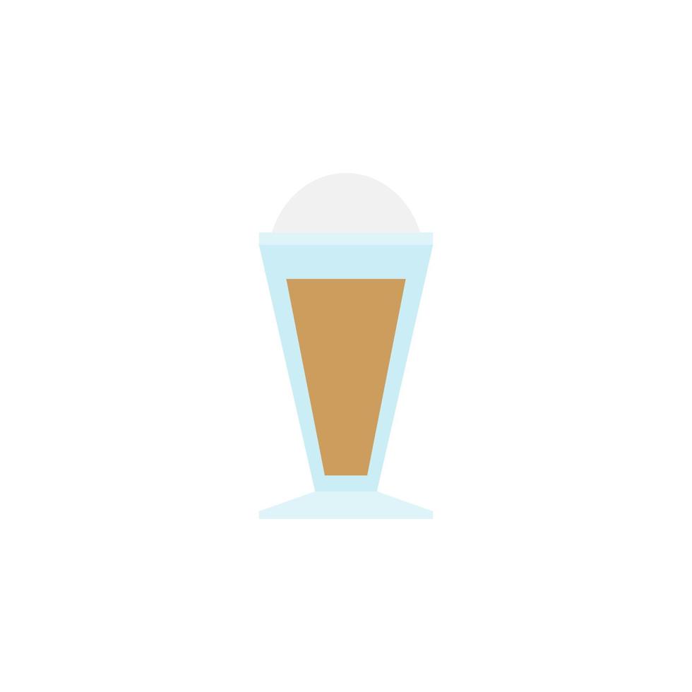 bevroren koffie vector voor website symbool icoon presentatie