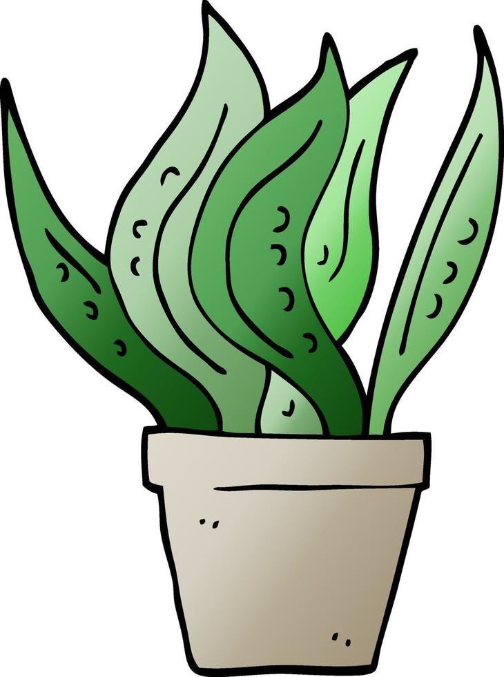 cartoon doodle kamerplant vector