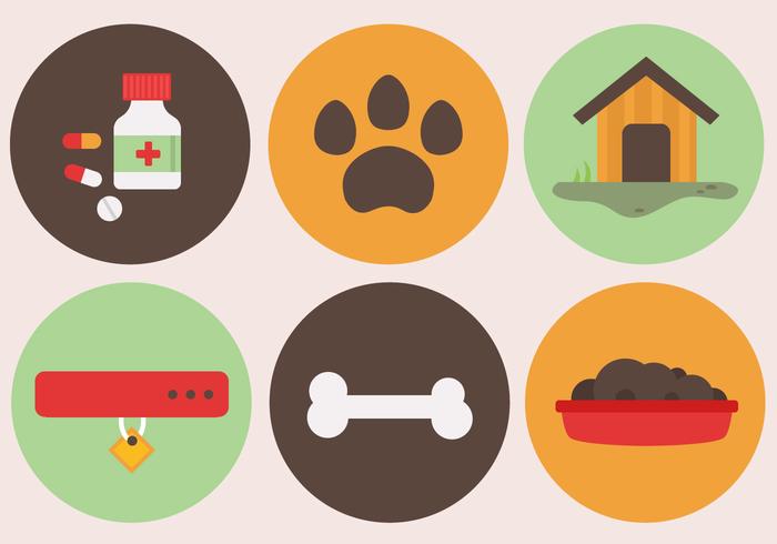 Gratis Pet Elements Vector