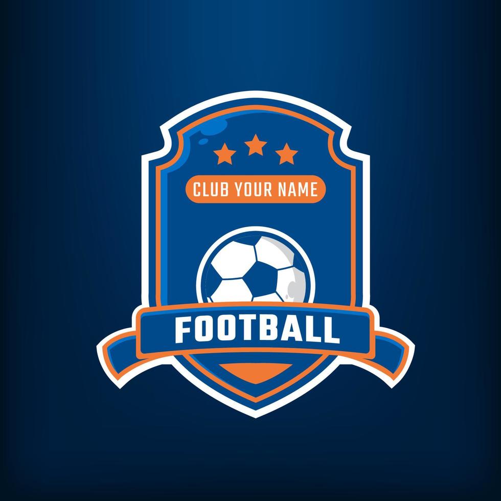 verbazingwekkend Amerikaans voetbal logo voor de team vector