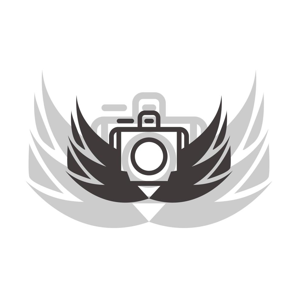 camera logo, ontwerp, luxe camera logo. vector