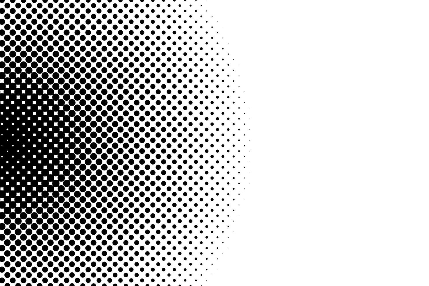 zwart wit knal kunst achtergrond met halftone dots in retro grappig stijl. vector illustratie.